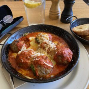 Room for a Pony Spicy Meatballs for Lunch in North Hobart